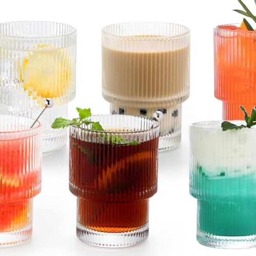Italian Premium Juice Glasses and Transparent Water Glass